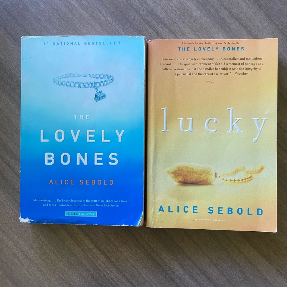 Lovely Bones + Lucky by Alice Sebold